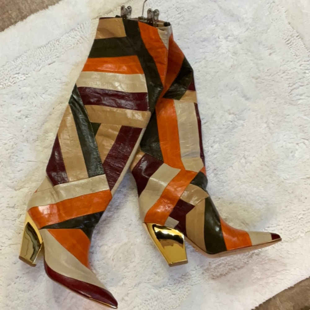 Tory Burch Multi Color Boots